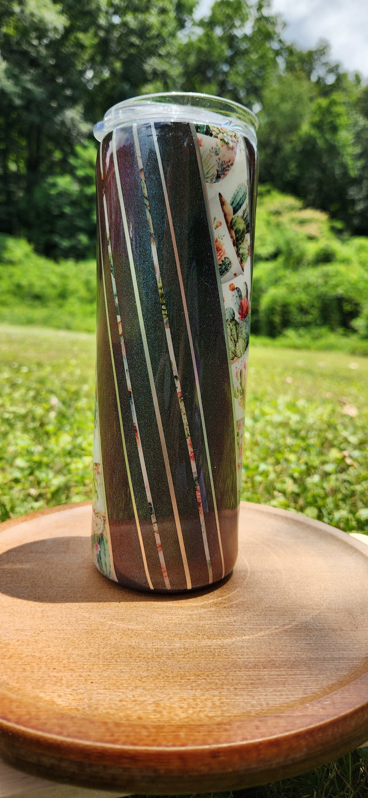Diagonal Line Succulent