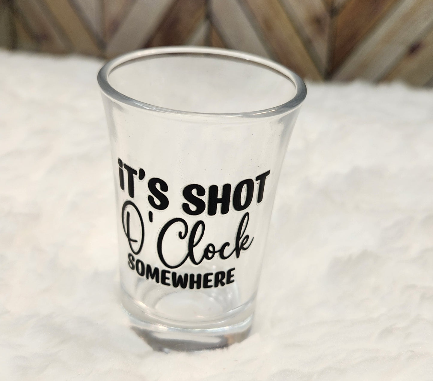 It's Shot O Clock Somewhere