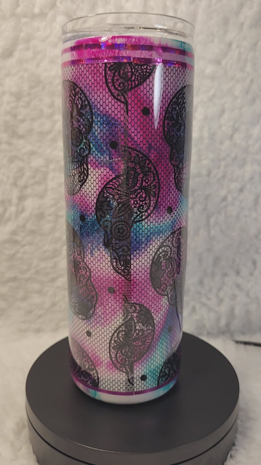 Skull Lace 20 oz Straight