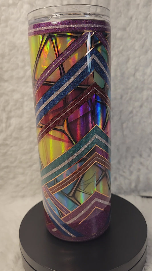 Lined Template 20 Oz. Straight